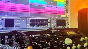 article featured image of Ableton Live and desktop studio hardware